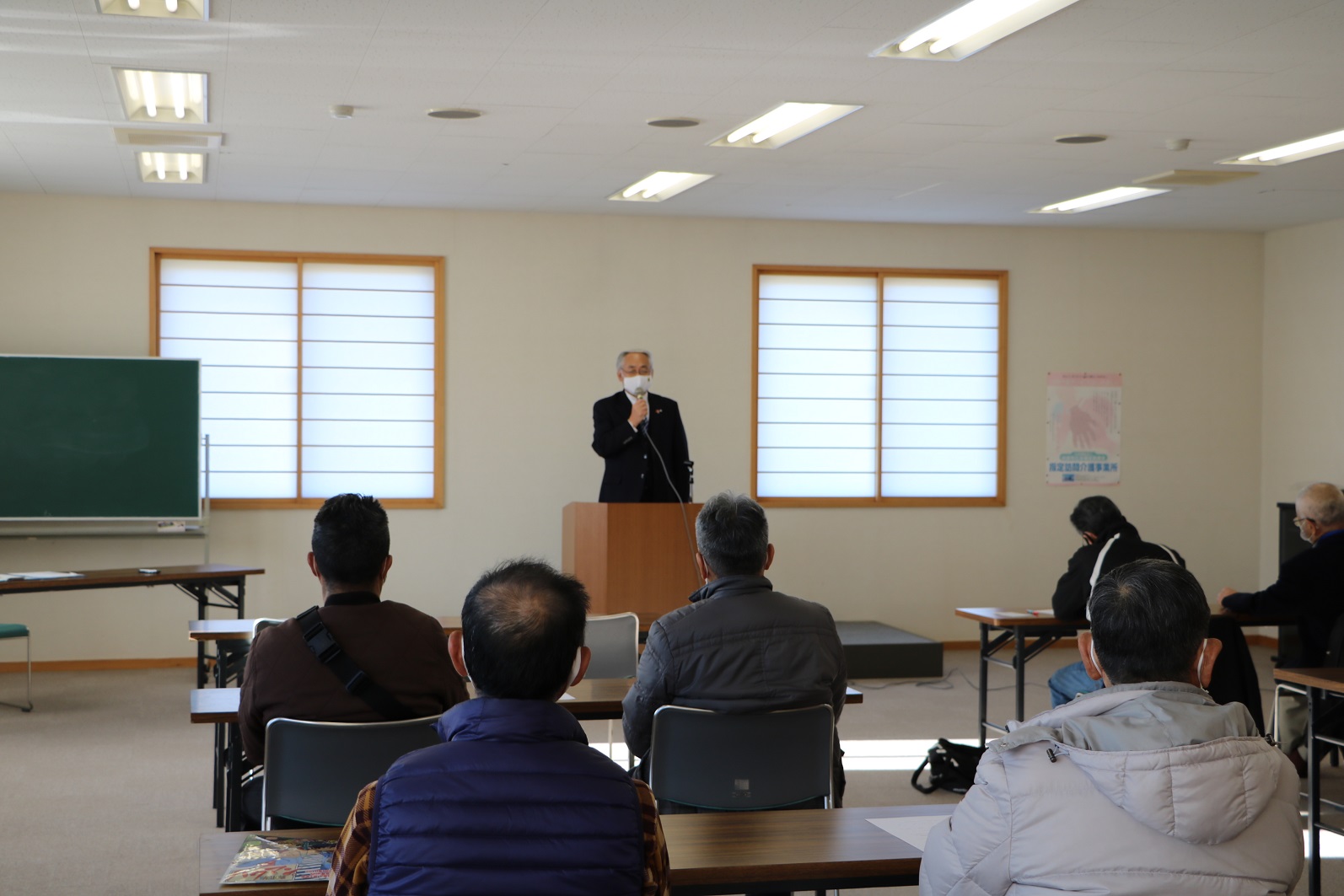 遠矢町内会の皆さんと懇談